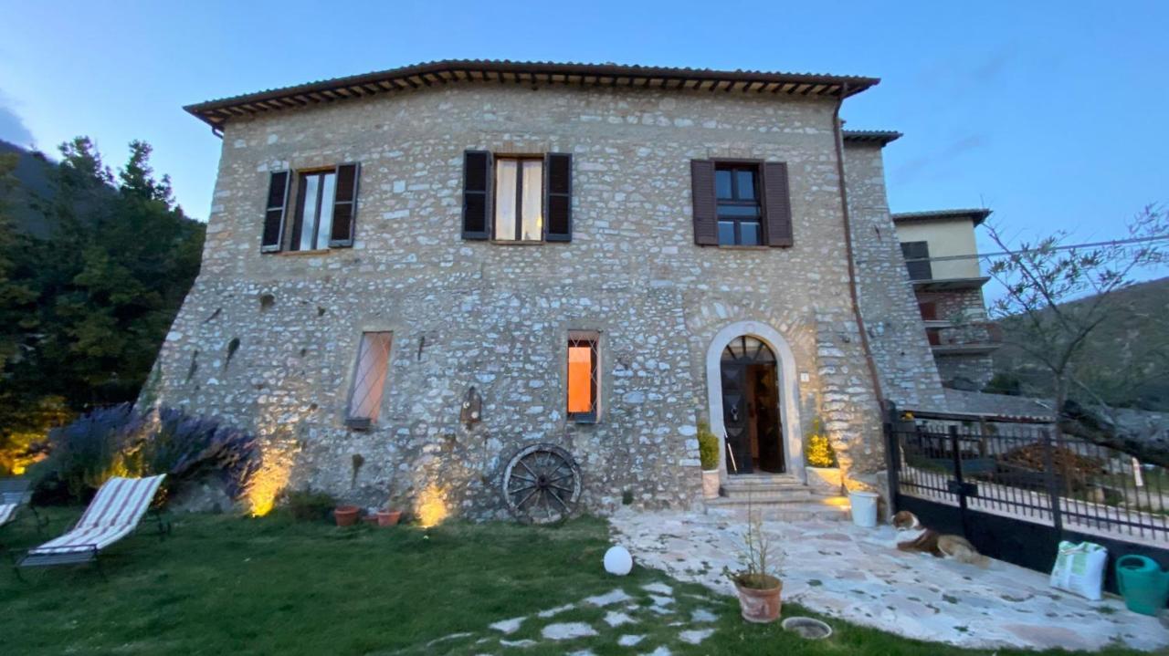 Agriturismo Campagna In Compagnia Vallo di Nera ภายนอก รูปภาพ