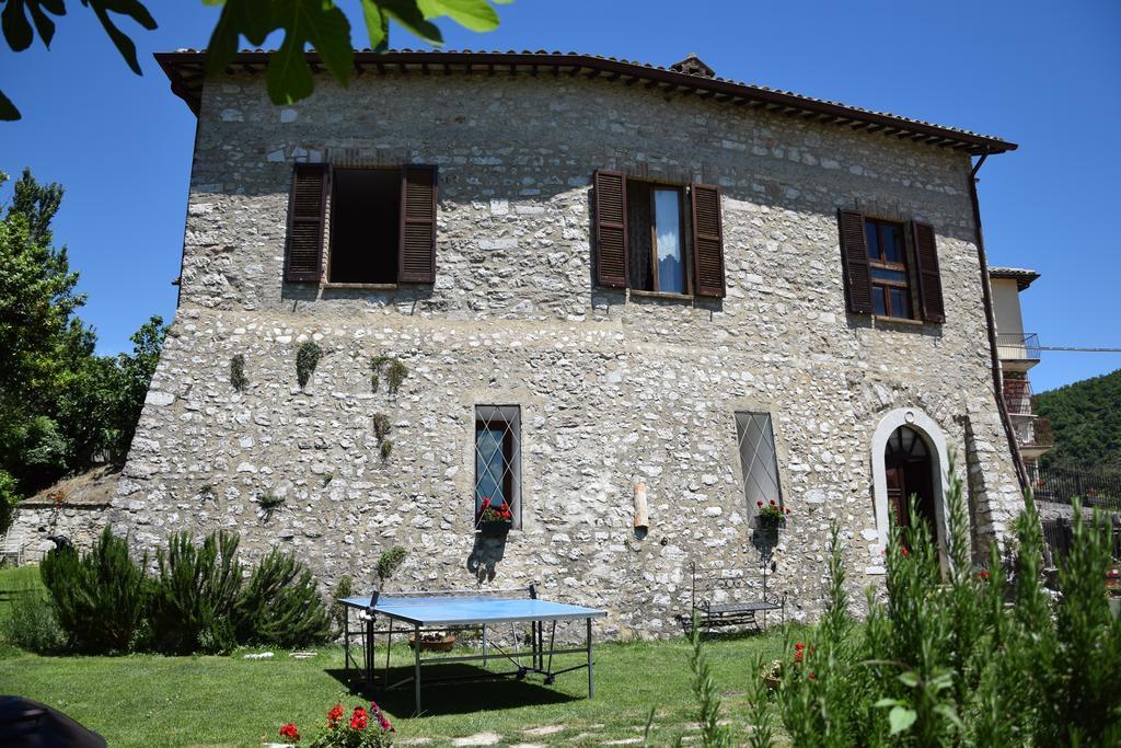 Agriturismo Campagna In Compagnia Vallo di Nera ภายนอก รูปภาพ