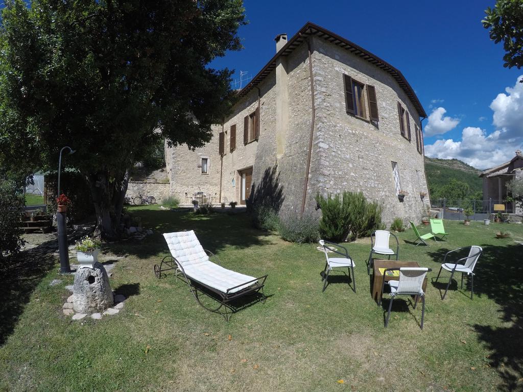 Agriturismo Campagna In Compagnia Vallo di Nera ภายนอก รูปภาพ