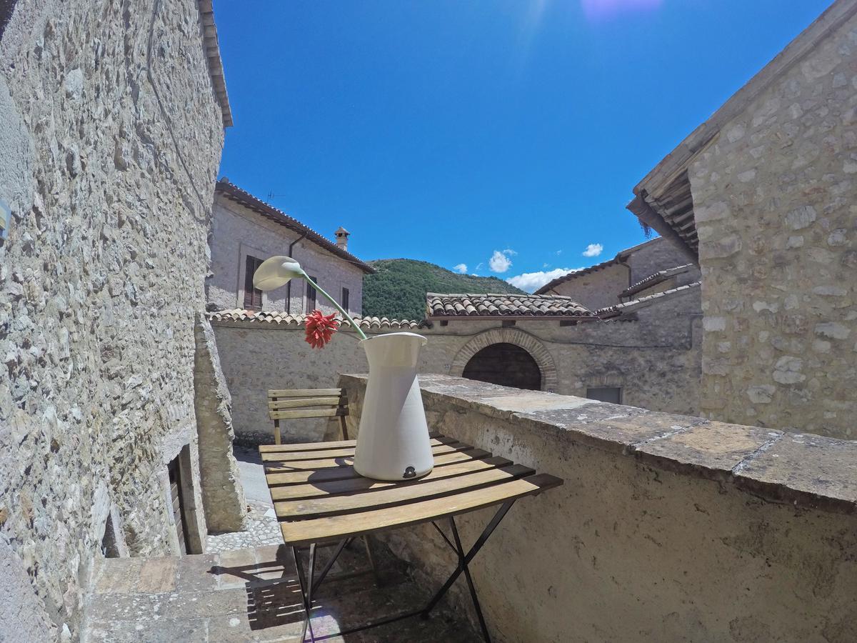 Agriturismo Campagna In Compagnia Vallo di Nera ภายนอก รูปภาพ