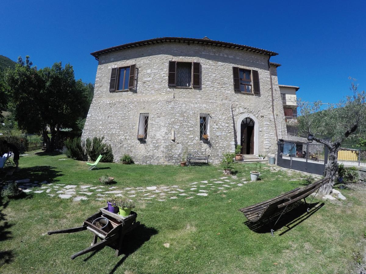 Agriturismo Campagna In Compagnia Vallo di Nera ภายนอก รูปภาพ